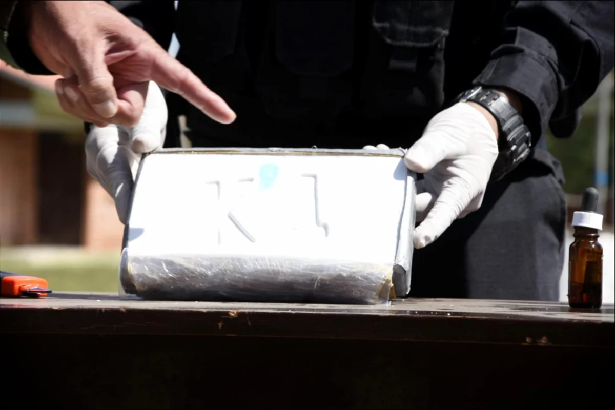 Sometidos a la prueba de campo de narco test dio como resultado positivo para cocaína.